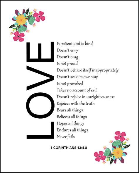 bible verse 1 corinthians 13:4-8